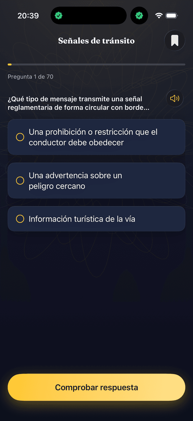 Cada respuesta explicada